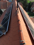 01 montáž FVE výškové práce fotovoltaické panely bobrovky